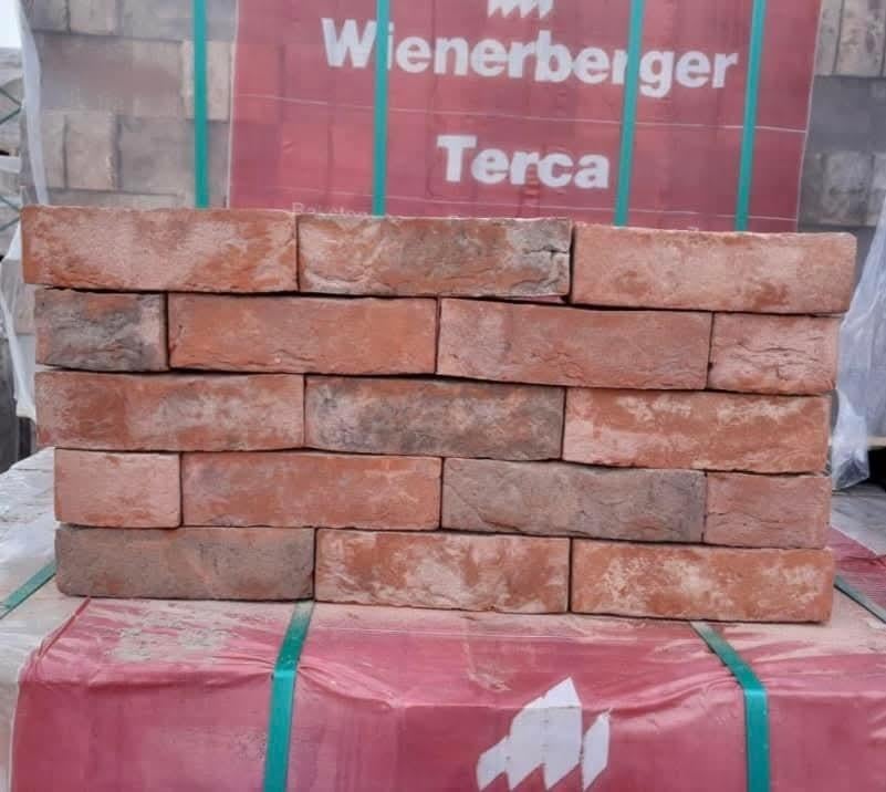 Kastanje gevelstenen, Doe-het-zelf en Bouw, Zonnepanelen en Toebehoren, Ophalen of Verzenden