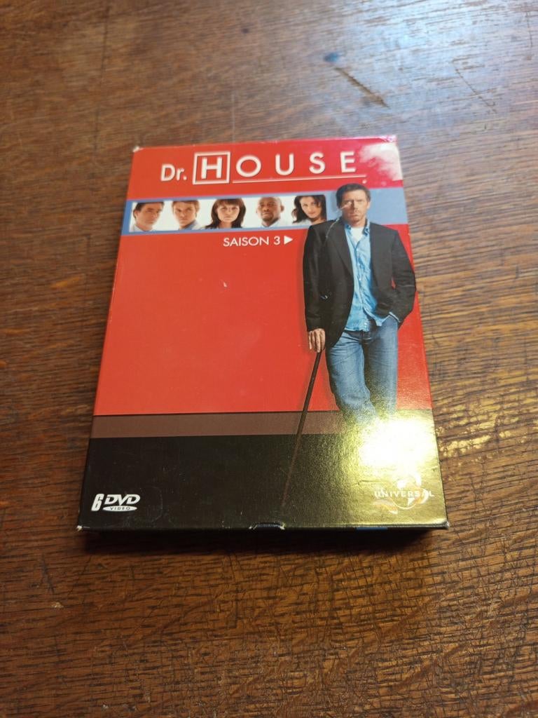 Coffret de la série dr house saison 3 complète, Enlèvement ou Envoi, Tous les âges, Français, Comme neuf