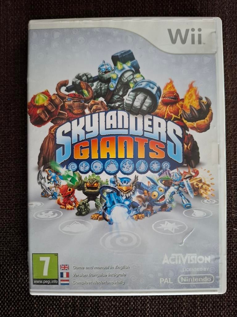 Wii Skylanders Giants (compleet), Games en Spelcomputers, Games | Nintendo Wii, Zo goed als nieuw, Ophalen of Verzenden