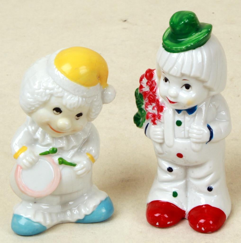 Geglazuurde beeldjes Clowns, Verzamelen, Ophalen of Verzenden, Zo goed als nieuw, Overige typen