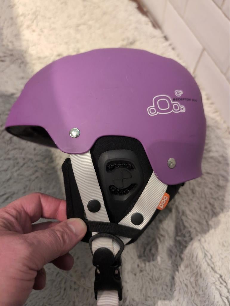 POC skihelm maat S paars, Sport en Fitness, Ophalen of Verzenden, Zo goed als nieuw, Ski