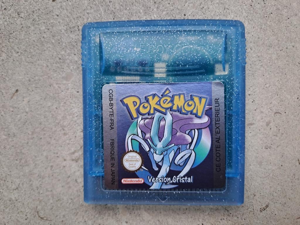 Vintage Nintendo Gameboy Color Pokemon Christal Version, Ophalen, Zo goed als nieuw