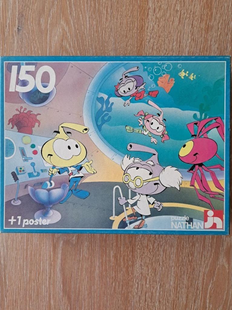 Puzzel Nathan, Ophalen of Verzenden, Minder dan 500 stukjes, Gebruikt, Legpuzzel