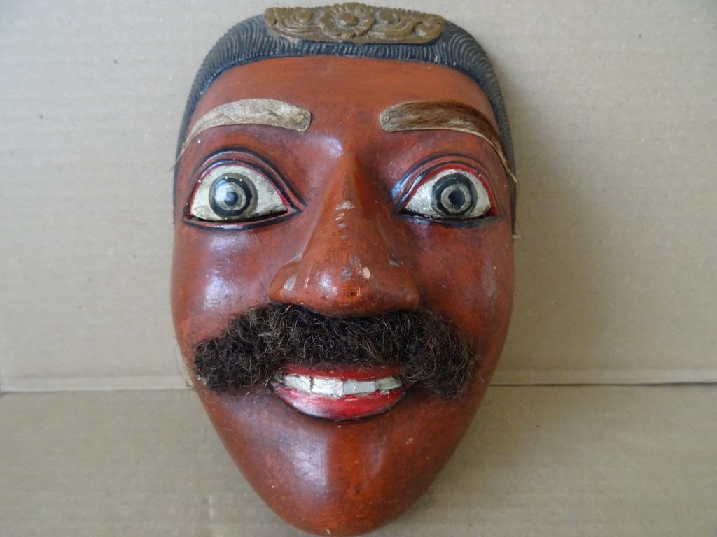 Masque Indonésie Masque indonésien Bali masque en bois 1970, Enlèvement ou Envoi