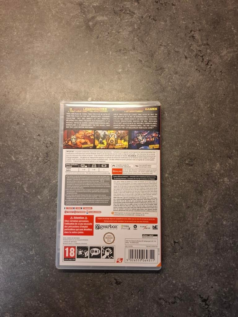 Borderlands legendary collection 3 Nintendo switch spellen, Games en Spelcomputers, Ophalen of Verzenden, Zo goed als nieuw