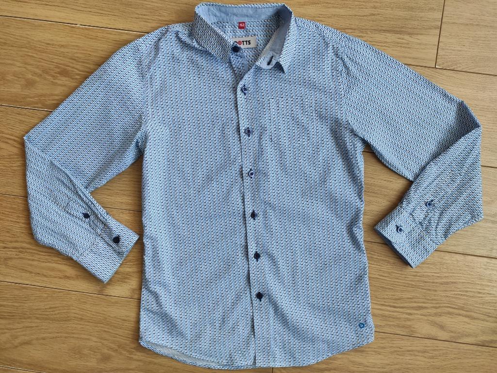 Hemd, Dotts, maat 152, Overhemd of Blouse, Ophalen of Verzenden, Zo goed als nieuw, Jongen