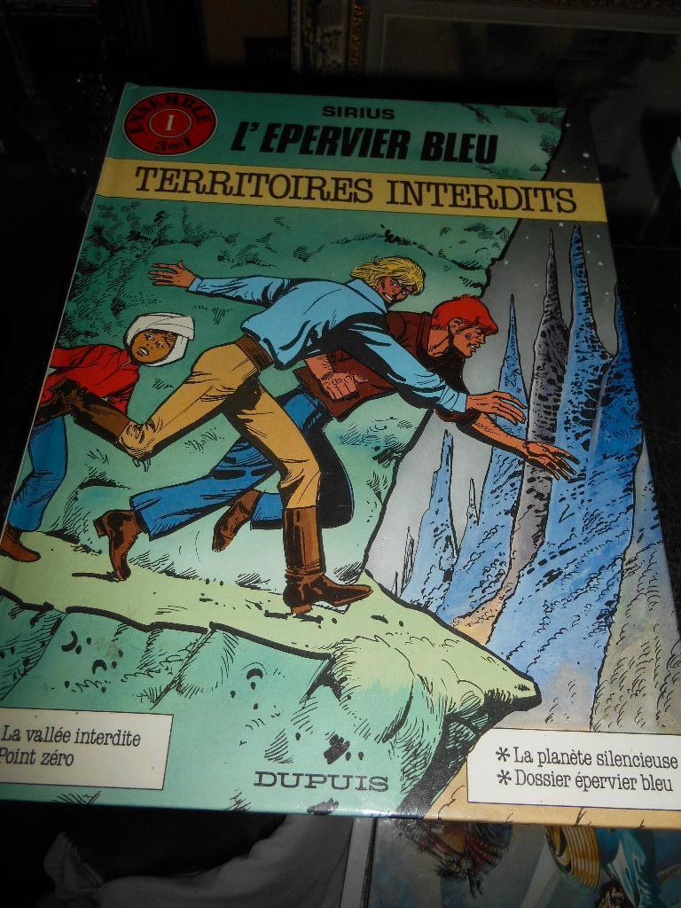 L'épervier Bleu intégrale territoires interdits eo, Ophalen of Verzenden