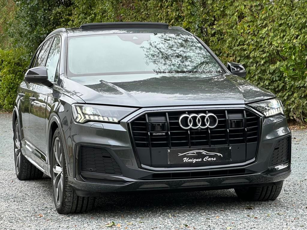 Audi Q7 3.0 - 50 TDI - Full S Line - Pano - 7 zit - Matrix, Autos, Audi, Cuir, Argent ou Gris, Achat, Euro 6