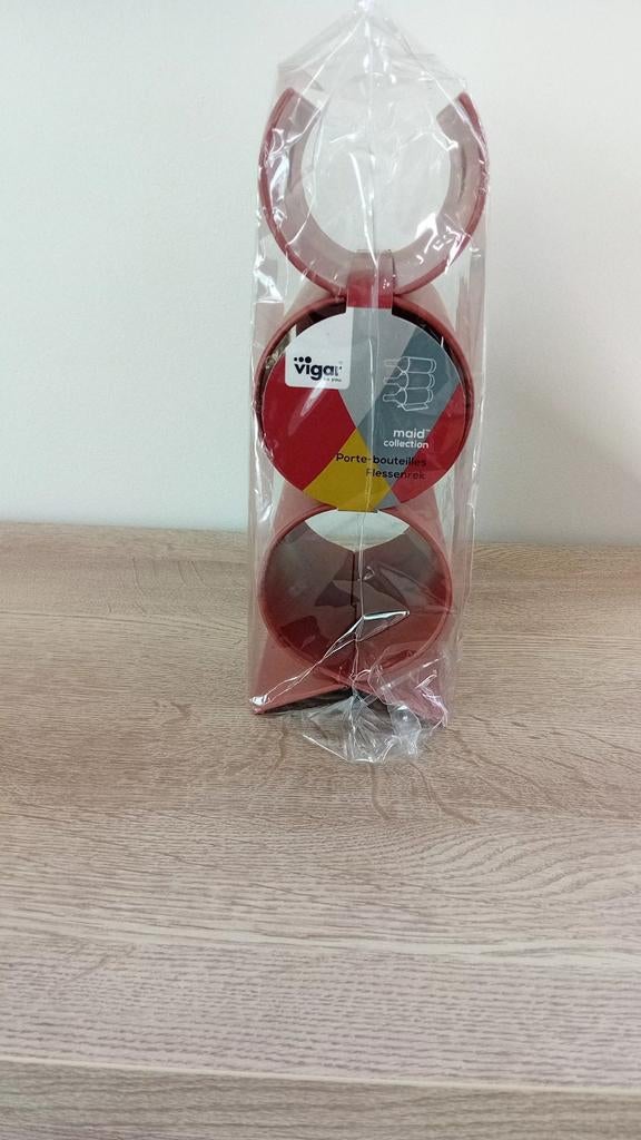 NIEUW Vigar flessenhouder (cadeau-idee), Overige materialen, Nieuw, Ophalen of Verzenden, Minder dan 5 flessen