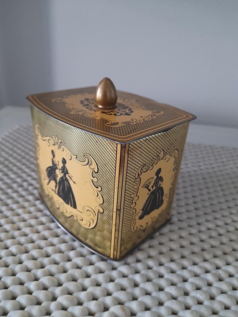 Ancienne Boîte métallique Côte d'Or +/-10,5 x8x 8,5, Enlèvement ou Envoi