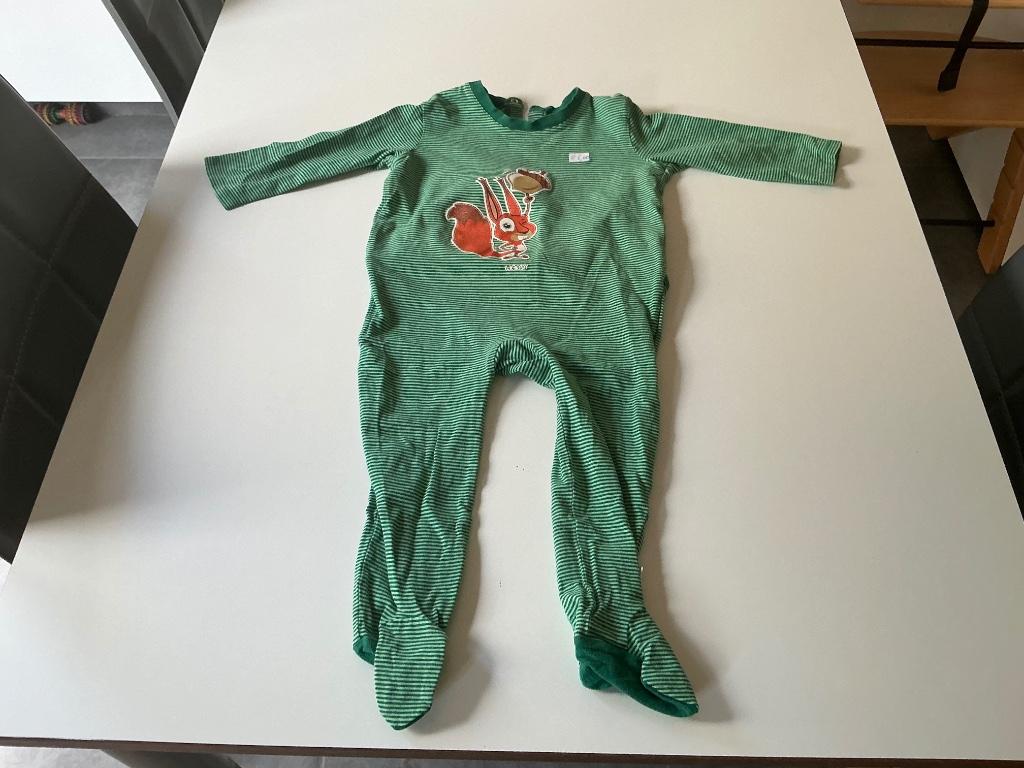 Pyjama Woody met voetjes maat 80, Kinderen en Baby's, Nacht- of Onderkleding, Gebruikt, Ophalen of Verzenden, Jongetje
