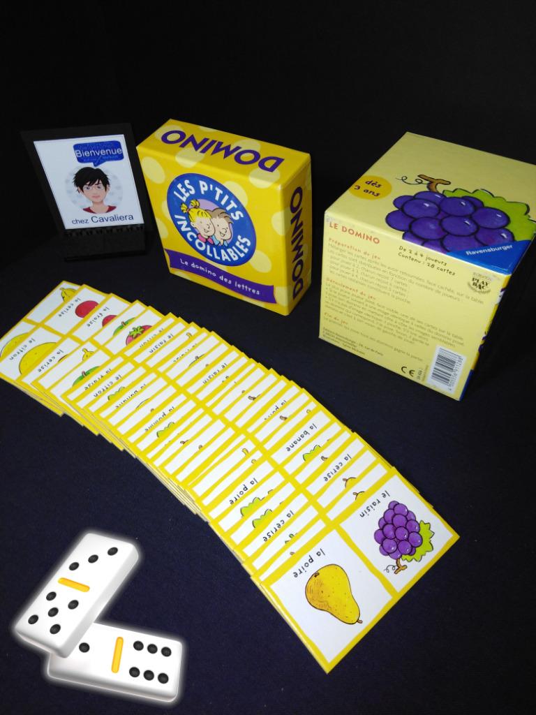 Les P'tits Incollables - Le domino des Lettres - Jeu d'éveil, Enlèvement ou Envoi, Comme neuf, Découverte