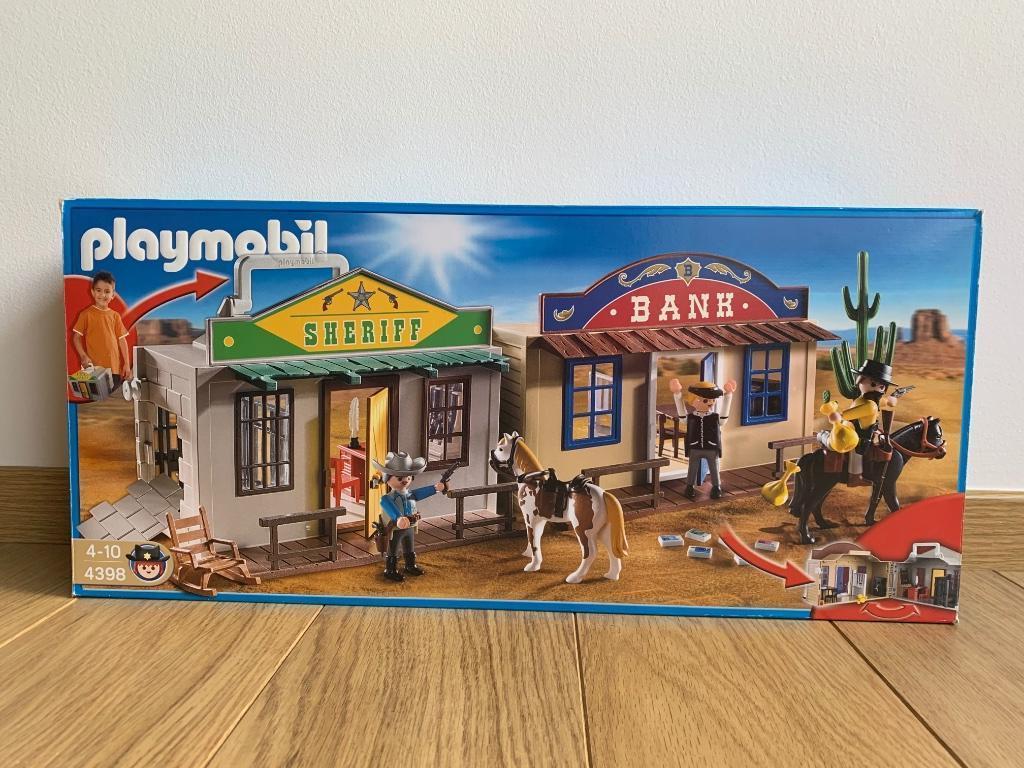 Playmobil 4398 Meeneem westernstad, Kinderen en Baby's, Speelgoed | Playmobil, Ophalen, Zo goed als nieuw