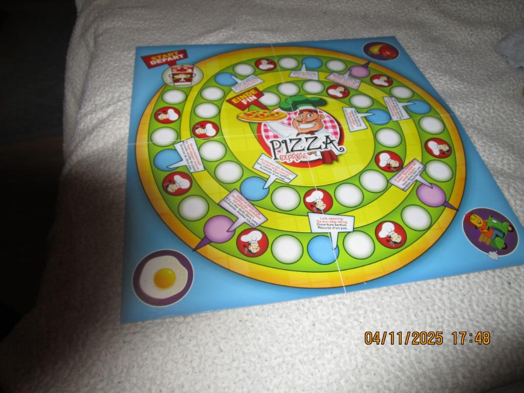 pizza gezelschapsspel, Enlèvement, Utilisé, Découverte
