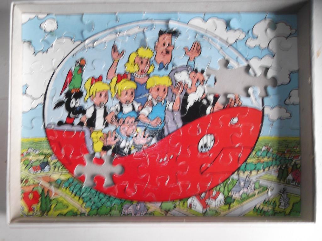 Strip puzzel Jommeke - Gil et Jo puzzle, Enlèvement ou Envoi, Autres personnages, Utilisé, Autres types