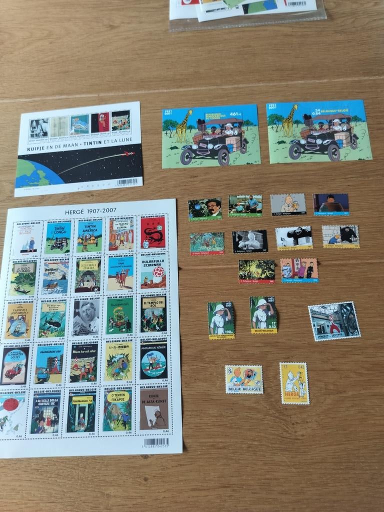 Thème Tintin, Enlèvement ou Envoi