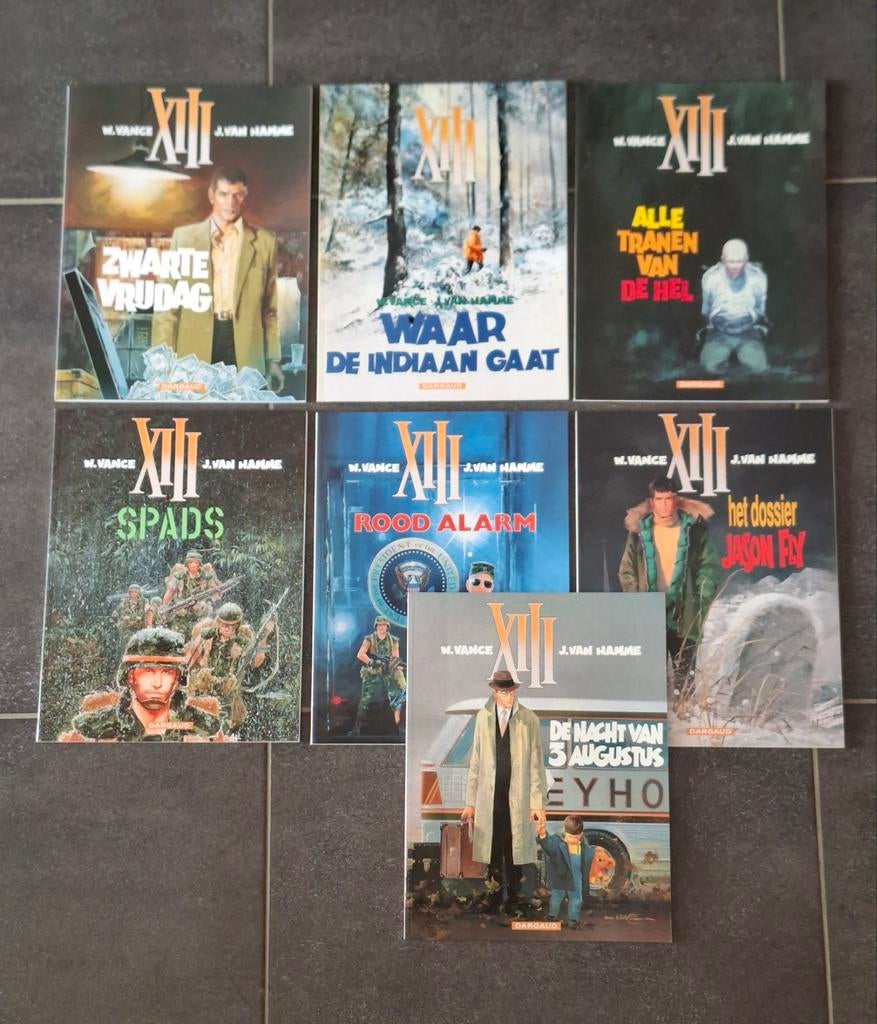 XIII 7 albums, Plusieurs BD, Enlèvement ou Envoi, W. Vance & J. Van Hamme