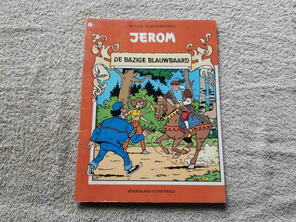 Jerom.12.De bazige blauwbaard., Boeken, Eén stripboek, Ophalen of Verzenden, Gelezen
