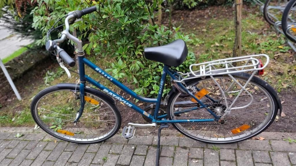 Dames fiets, Fietsen en Brommers, Ophalen, Gebruikt, Batavus, Versnellingen