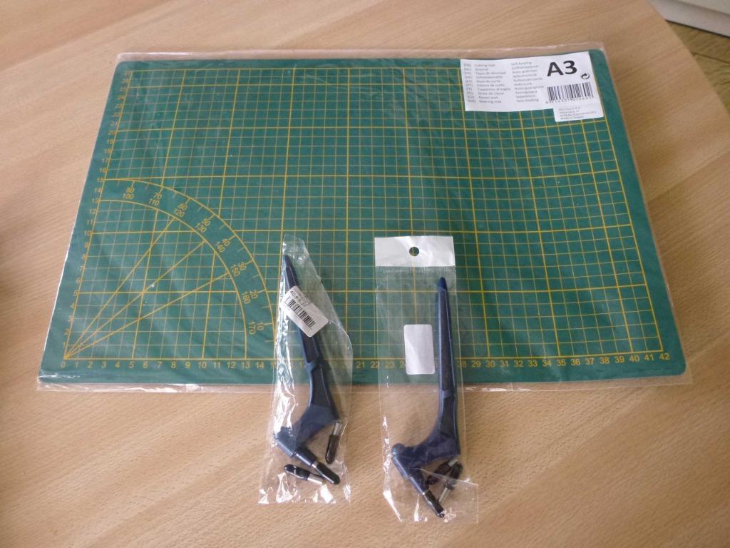 2 cutters rotatifs à dessins avec tapis de découpes, Enlèvement ou Envoi, Neuf, Papier, Carnet de croquis ou à dessin