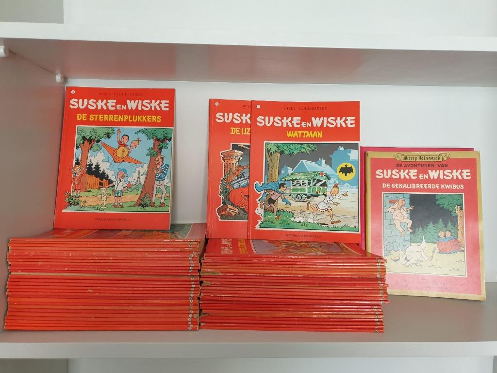 Lot oude Suske en Wiske strips, Ophalen, Gelezen, Willy Vandersteen