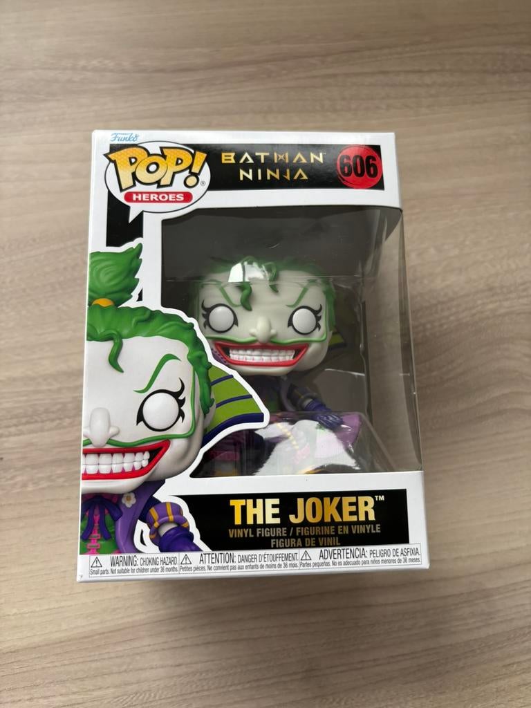 Funko Pop! Heroes #606 – The Joker (Batman Ninja), Verzamelen, Ophalen of Verzenden, Zo goed als nieuw