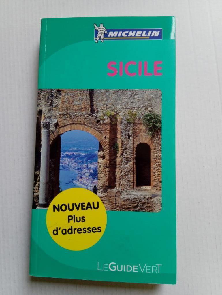 Michelin le guide vert Sicile, Livres, Enlèvement ou Envoi, Comme neuf, Michelin