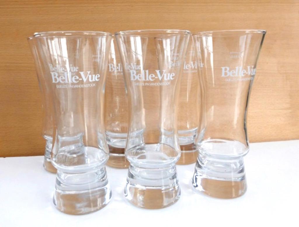 Bierglazen : Palm, Belle Vue , Pale Ale, Kronenburg, etc...., Collections, Enlèvement ou Envoi, Palm