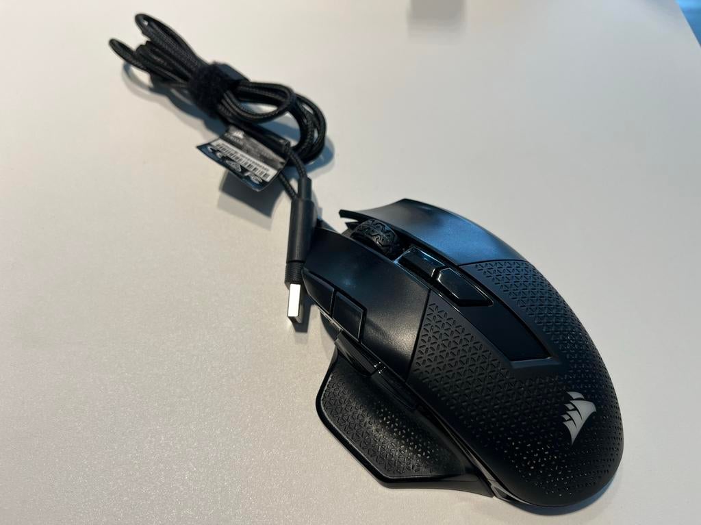 Souris de jeu Corsair Nightsword RGB, Informatique & Logiciels, Souris, Enlèvement ou Envoi, Comme neuf, Filaire