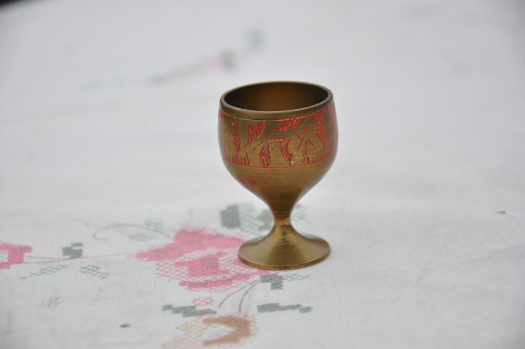 §  mini coquetier en laiton, Enlèvement ou Envoi, Cuivre