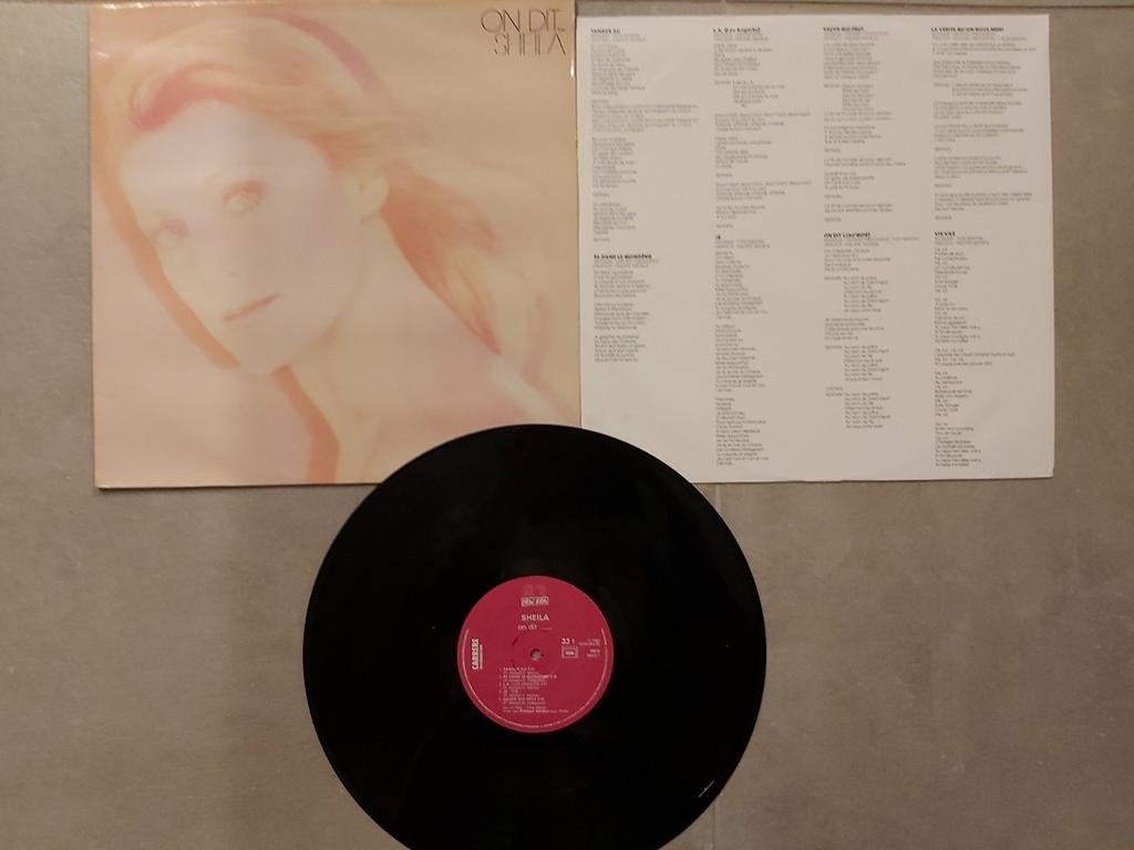 Sheila, on dit, 33T, Enlèvement ou Envoi, Comme neuf