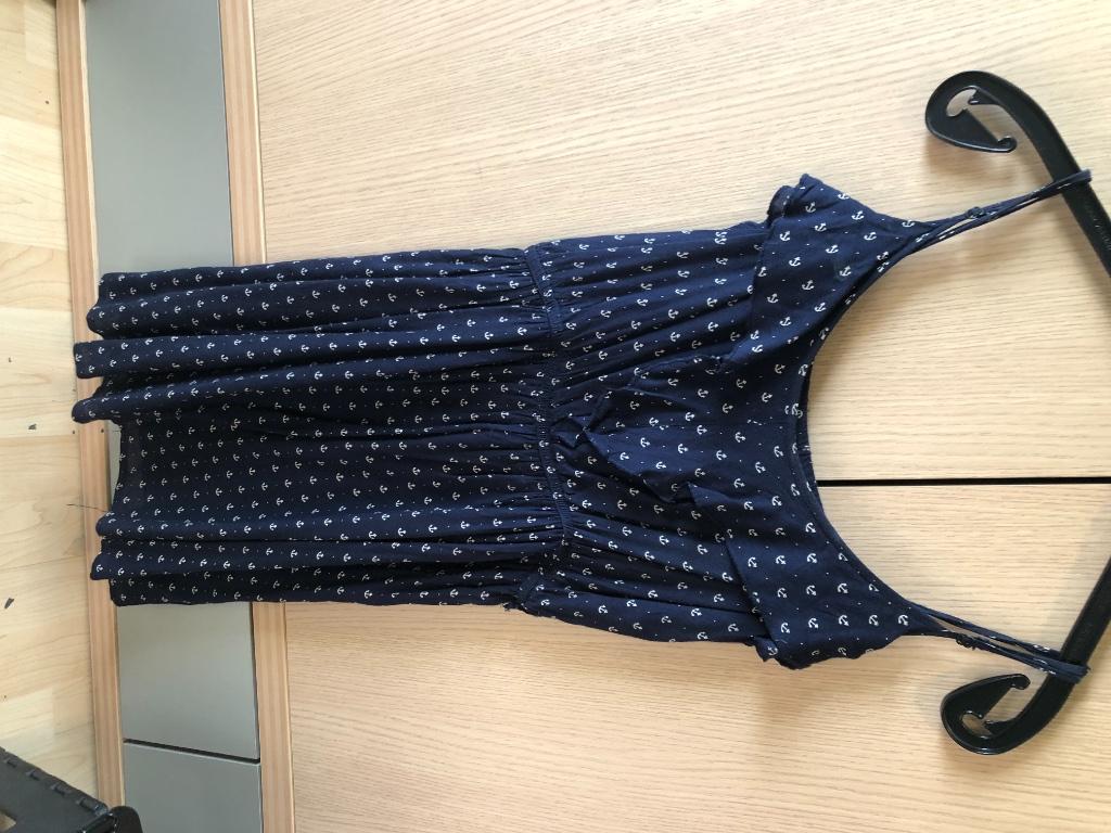 Marineblauwkleedje van Pimkie, Kleding | Dames, Jurken, Zo goed als nieuw, Maat 36 (S), Blauw, Boven de knie, Ophalen of Verzenden