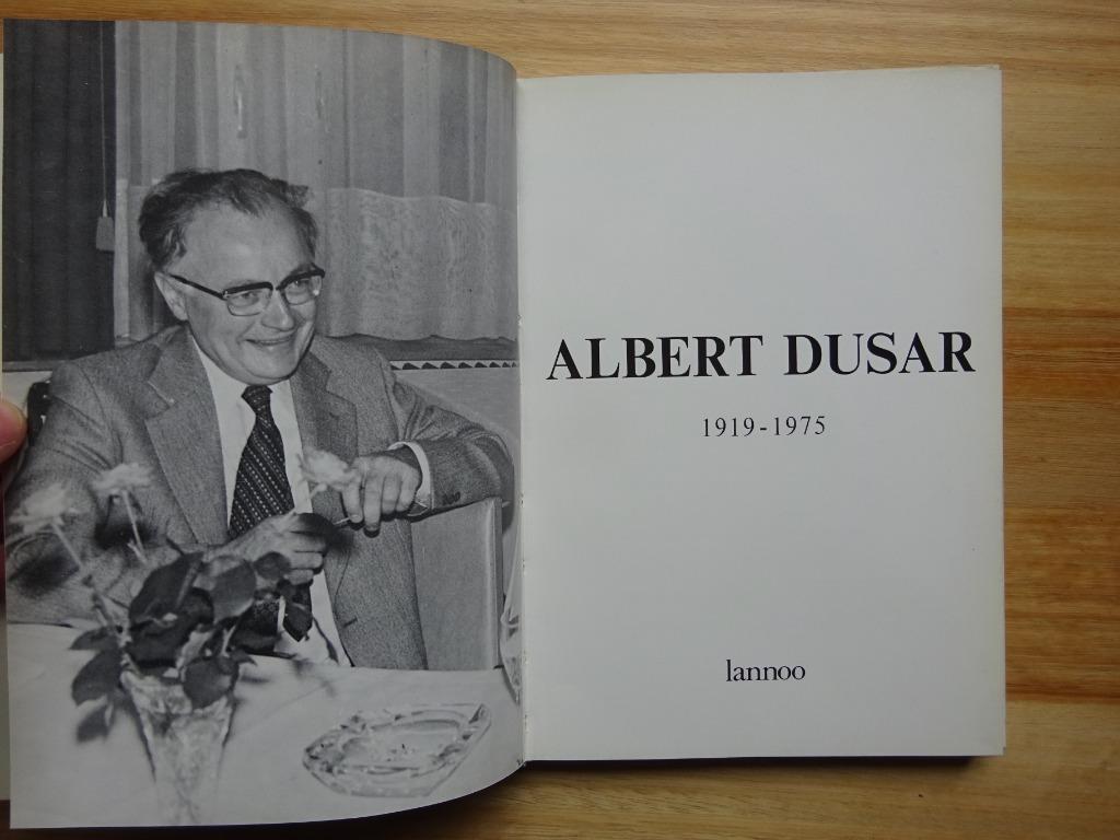 Albert Dusar, 1919-1975, vriendenboek, 1976 Lannoo, Enlèvement ou Envoi, Utilisé, Peinture et dessin