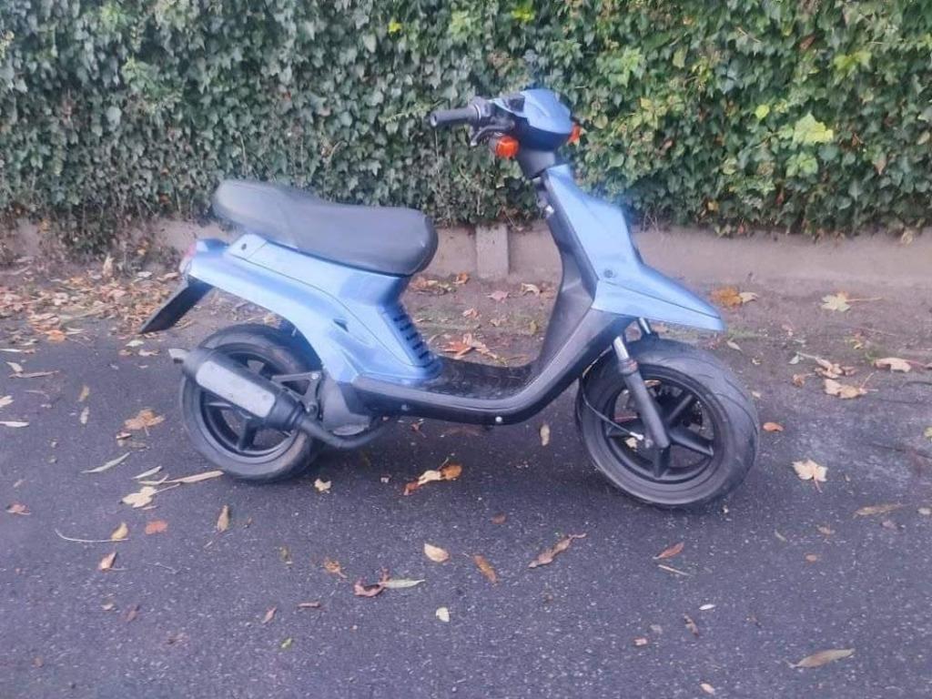 mbk booster a klasse blauw, Autres marques, Enlèvement, Utilisé