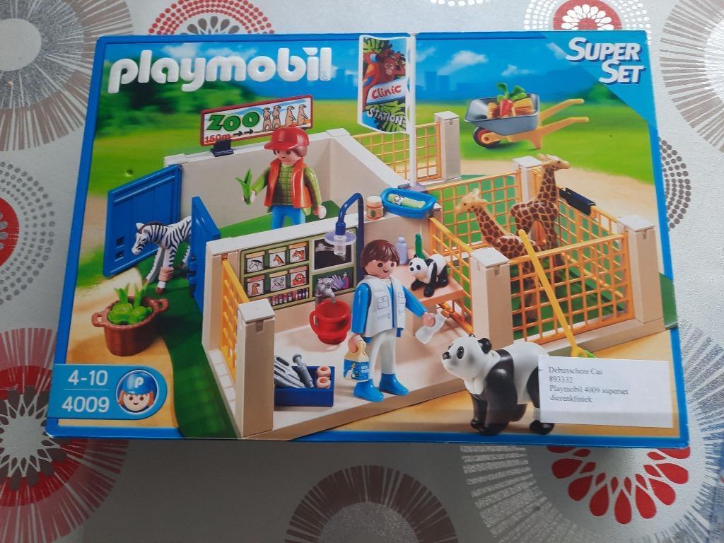Playmobil superset verzorgingstation 4009, Kinderen en Baby's, Speelgoed | Playmobil, Ophalen of Verzenden, Zo goed als nieuw
