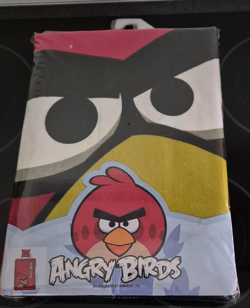 Dekbedovertrekset Angry Birds, Ophalen of Verzenden, Zo goed als nieuw