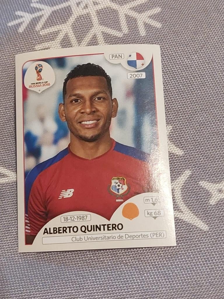 Panini / Sticker / Alberto Quintero / Panama / WK 2018, Verzenden, Nieuw, Poster, Plaatje of Sticker