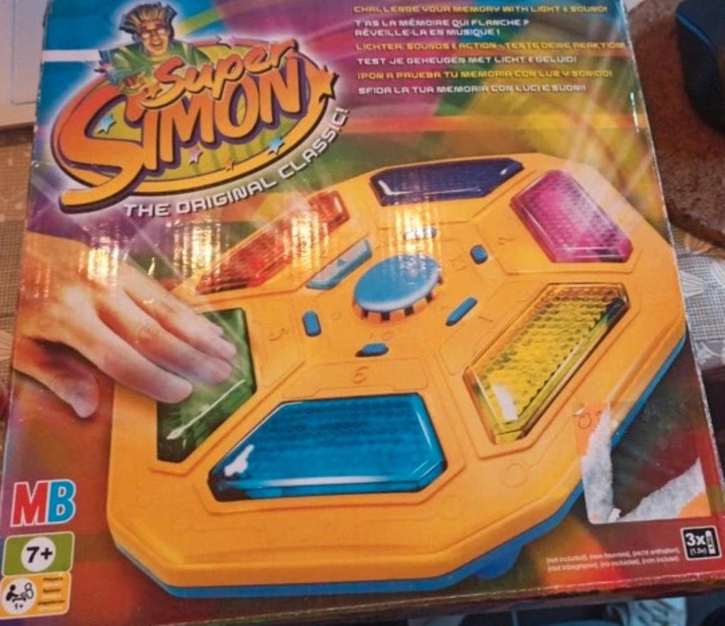 Simon - jeu, Enlèvement ou Envoi, Utilisé, MB