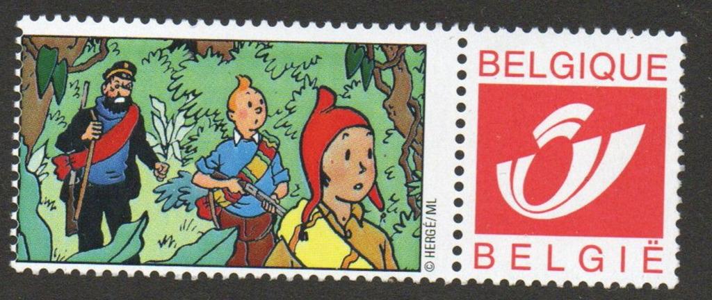 Duostamp / Mystamp : Tintin, Enlèvement ou Envoi