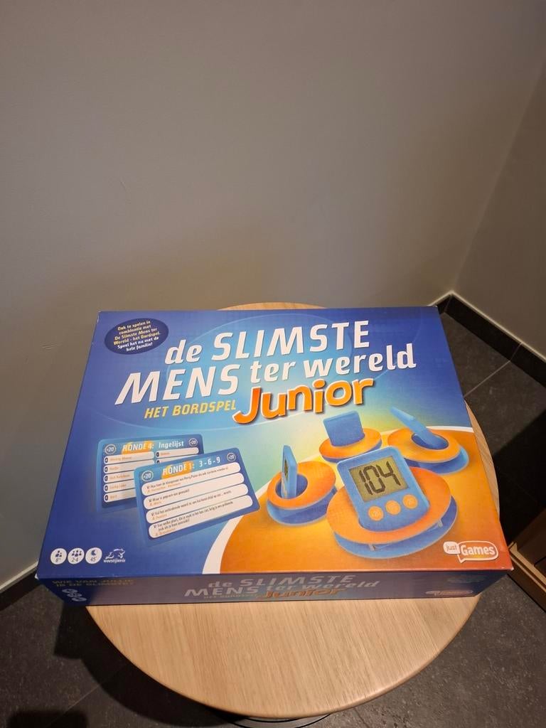 De slimste mens ter wereld junior, Hobby en Vrije tijd, Ophalen, Zo goed als nieuw