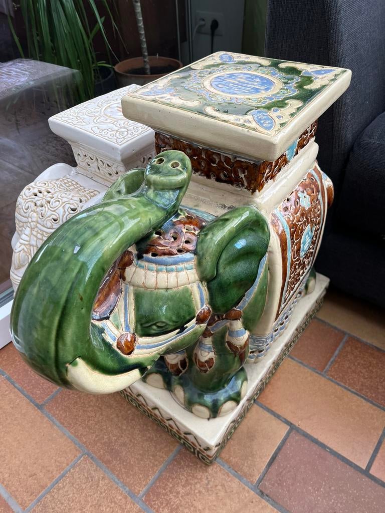 Plantenhouder of olifanten kruk, Antiek en Kunst, Ophalen