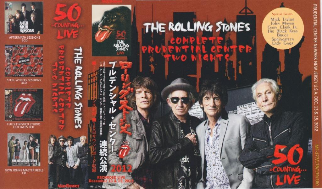 4 CD's ROLLING STONES - Compleet Prudential Center 2012, Cd's en Dvd's, Cd's | Rock, Nieuw in verpakking, Poprock, Verzenden
