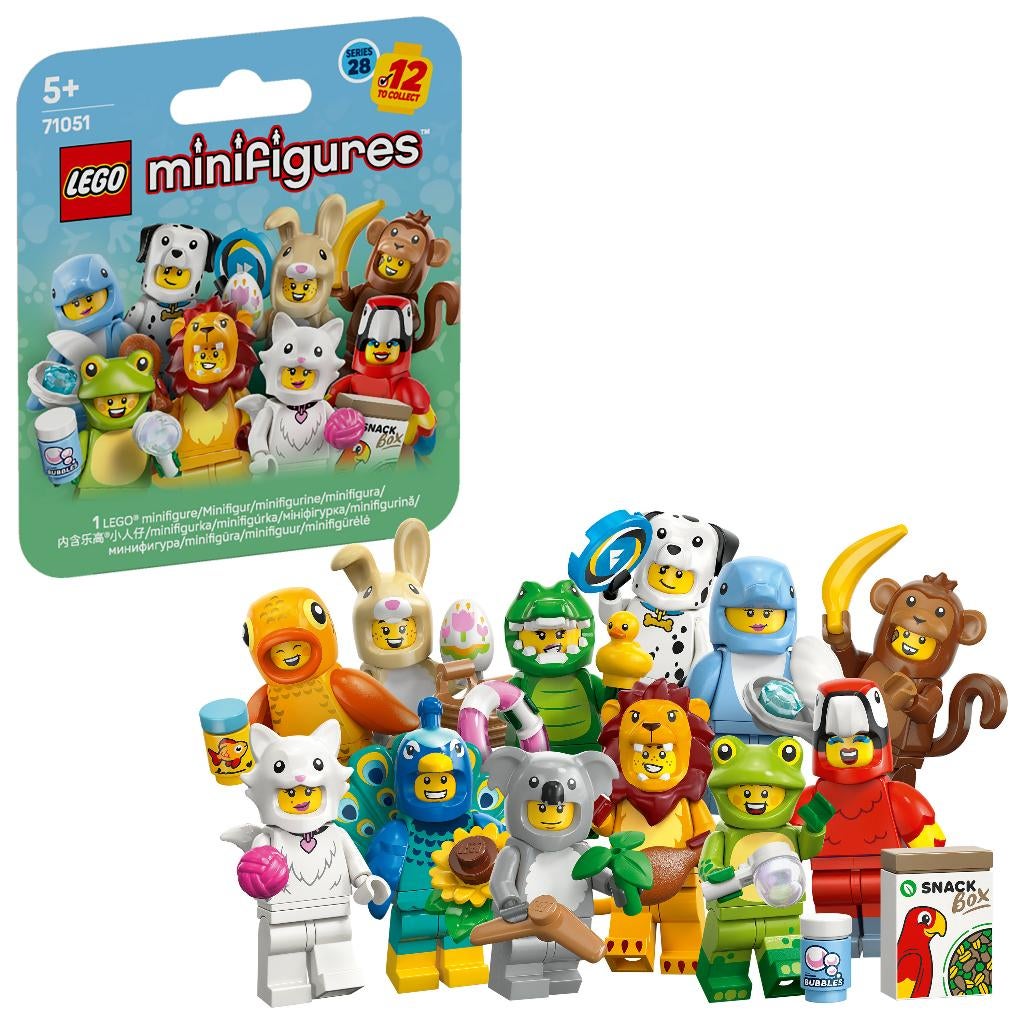 LEGO 71051 Serie 28: Dierenkostuums minifiguren, Ophalen of Verzenden, Nieuw, Complete set, Lego