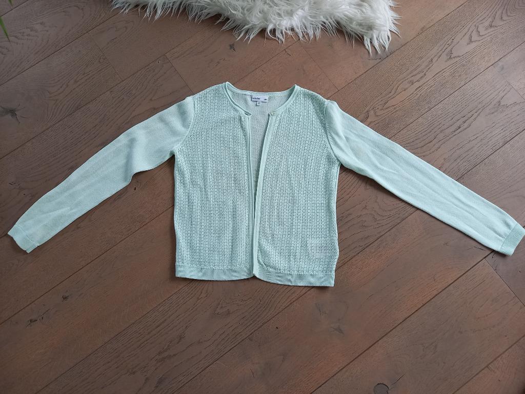 Maat 140 / 146 : vestje knit JBC Milla star, Kinderen en Baby's, Kinderkleding | Maat 140, Meisje, Trui of Vest, Ophalen of Verzenden