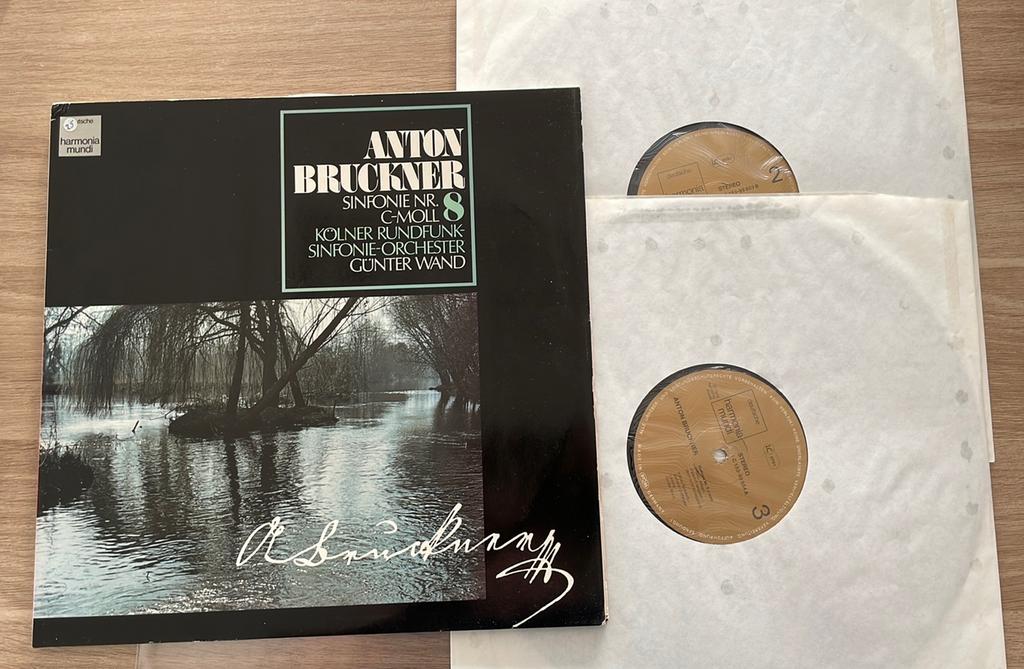 Vinyle : Anton Bruckner - Symphonie n 8 C-moll, Enlèvement ou Envoi, Comme neuf