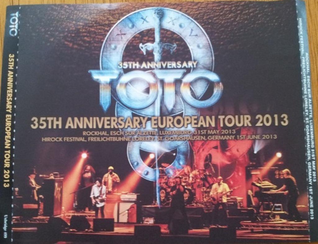 4 CD's TOTO - Live European Tour 2013, Envoi, Neuf, dans son emballage, Pop rock