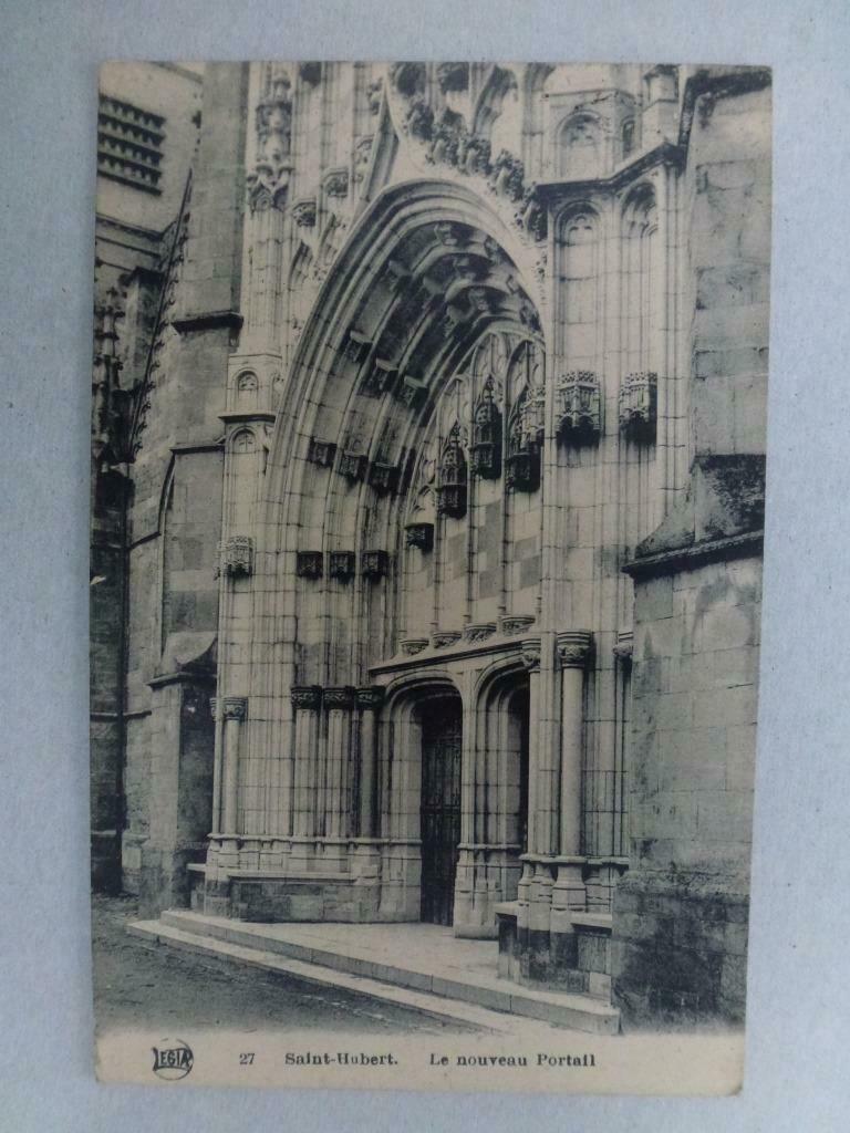 Saint Hubert Le nouveau Portail, Envoi, 1920 à 1940, Affranchie, Luxembourg