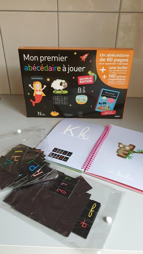 Mon premier abcdaire à jouer, Enlèvement ou Envoi, Utilisé