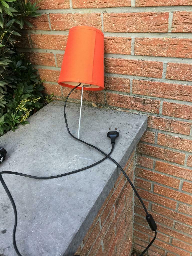 Lot de lampes à piquer dans un pot de fleur, Ophalen of Verzenden, Nieuw, Stof, Minder dan 50 cm