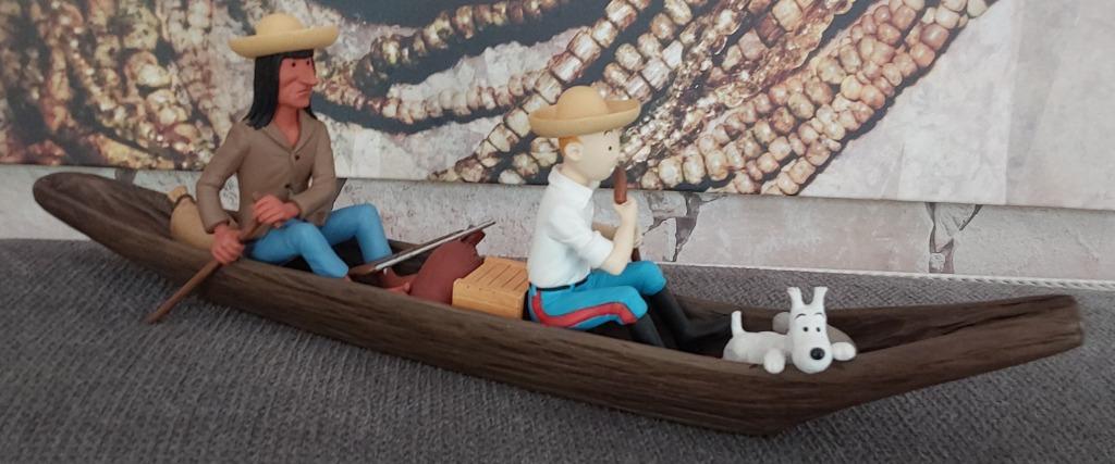 Figurine tintin, Collections, Collections complètes & Collections, Enlèvement ou Envoi
